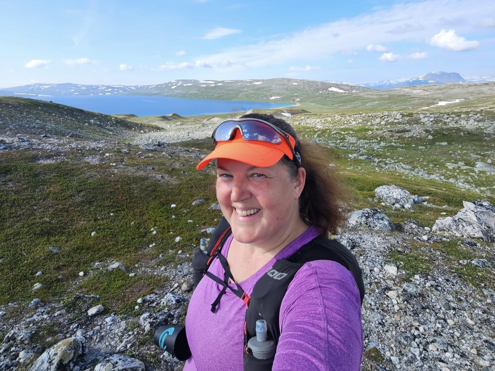Lise Lysfjord Pettersen fullførte Telegrafruta Ultra 63 km